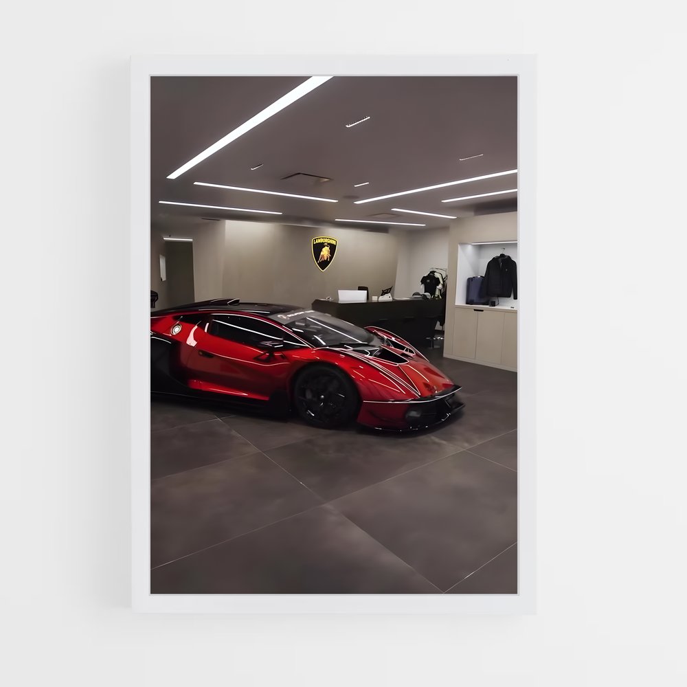 Poster Essenza scv lieu – affiche Lamborghini (vue 3)